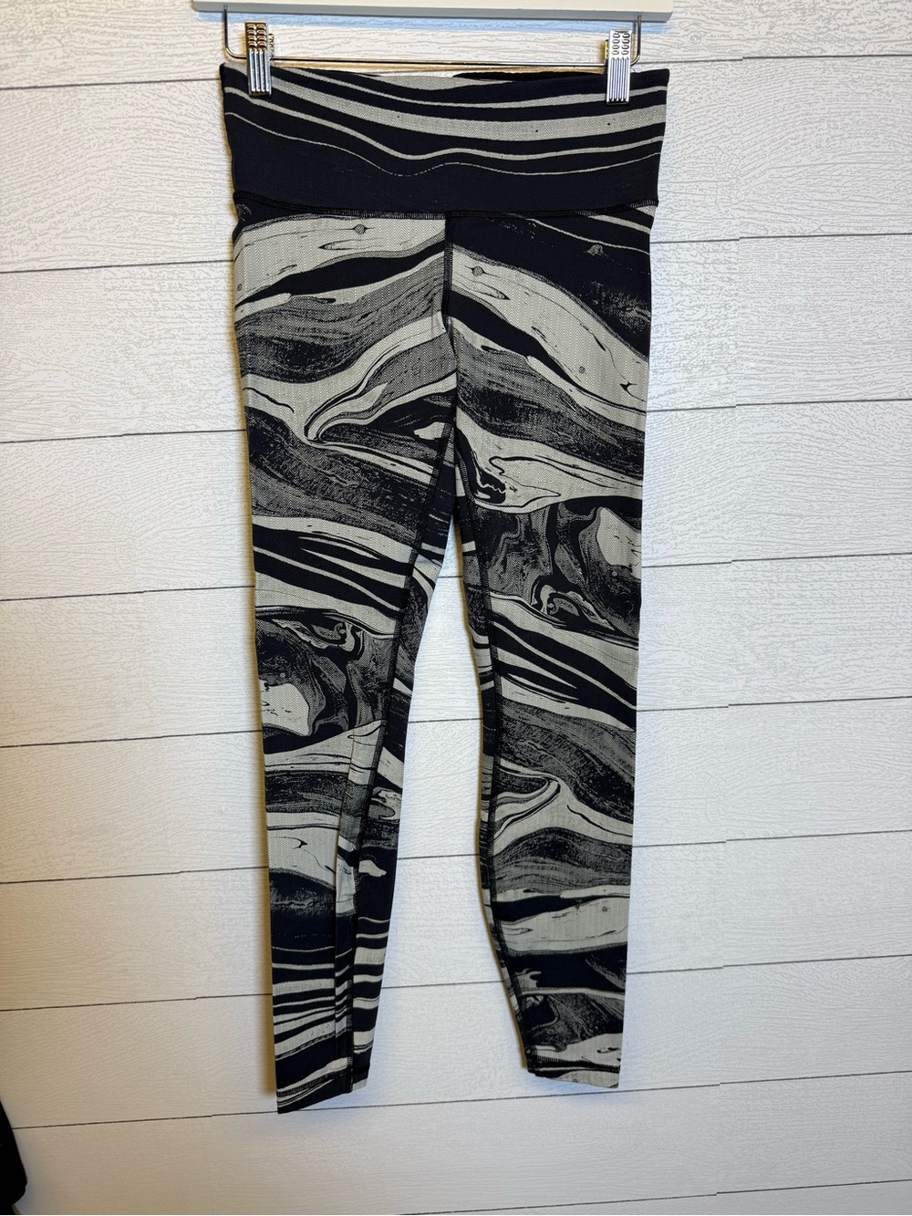 Lululemon Speed Wunder Tight Nulux Marble Leggings Size 6 - Picture 2 of 10